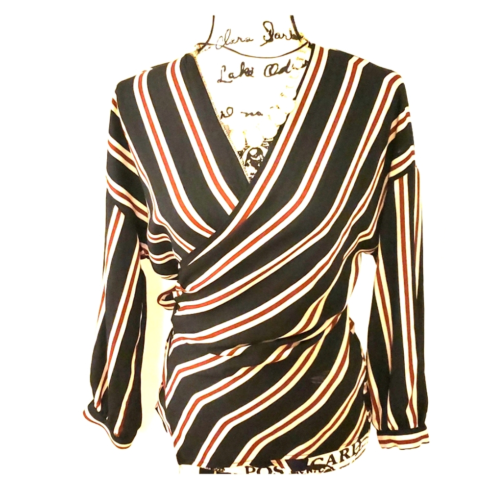 Zara Wrap blouse